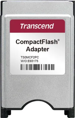 Immagine prodotto di Transcend CompactFlash Adapter lettore di schede Argento