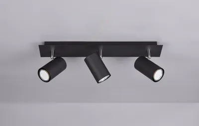 Produktbild von TRIO Deckenstrahler MARLEY 802400332 exkl. 3xGU10 max.35W L=480mm schwarz