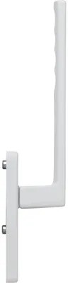 Immagine prodotto di Maniglia HOPPE per porte alzanti scorrevoli TOULON interno PZ, lunghezza 253, alluminio bianco