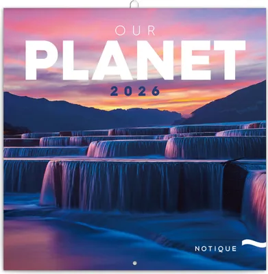 Produktbild von Notique Broschürenkalender Unser Planet 2026, 30 x 30 cm
