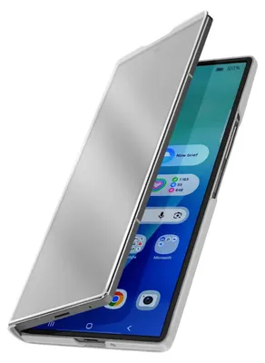 Immagine prodotto di Avizar, Custodia Clear View per Galaxy Z Fold7 con funzione di supporto video, argento