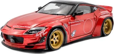 Produktbild von Solido 421438216 Nissan Fairlady Z Rocket Bunny 2022 rot 1:43