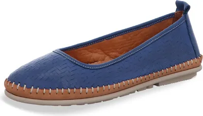 Produktbild von Gemini Damen Ballerina blau  Größe 42