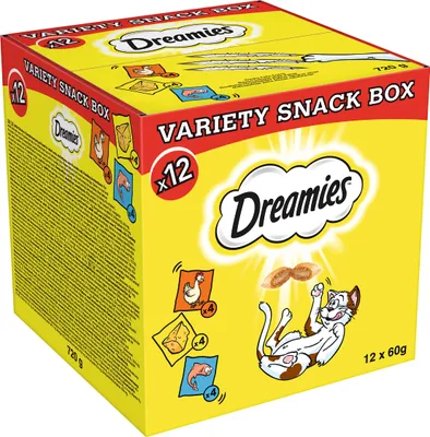 Produktbild von Dreamies Mixbox 12x 60g