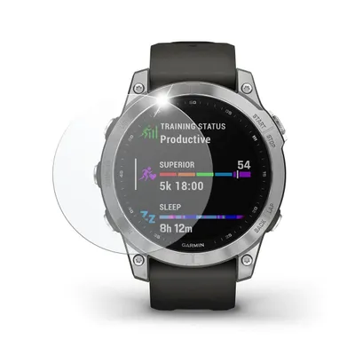 Obrázek produktu pro Ochranné tvrzené sklo FIXED pro smartwatch Garmin Fenix 7 / Epix Gen 2, 2 ks v balení, čiré