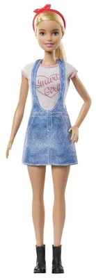 Produktbild von Barbie Karriere Puppe (blond) mit Überraschungs-Moden und Accessoires