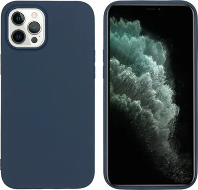 Produktbild von imoshion TPU Color Cover iPhone 12 Pro Max - Dunkelblau