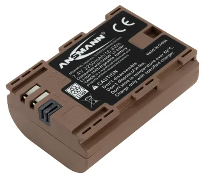 Obrázek produktu pro Ansmann 1400-0083, Canon, 2250 mAh, 7,4 V, Lithium-ion (Li-ion)