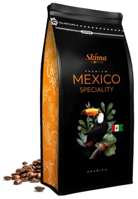Productafbeelding van Gemalen koffie, 500 gram, MEXICAANSE SPECIALITEIT, 100% Arabica, vers gebrand + onderzetter