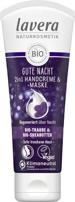 Produktbild von LAVERA Nacht Handcreme-Maske mit Bio-Trauben und Bio-Sheabutter