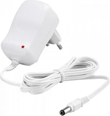 Immagine prodotto di Alimentatore switching Eco 12 V CC, stabilizzato, 600 mA, bianco, compatto