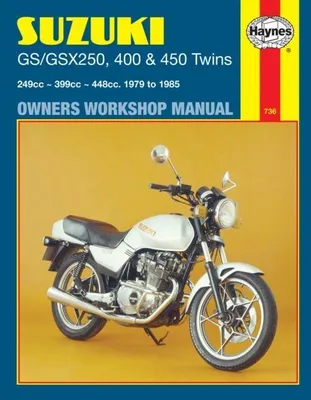 Produktbild von Suzuki GS/GSX250, 400 & 450 Twins (79 - 85) Haynes Repair Manual