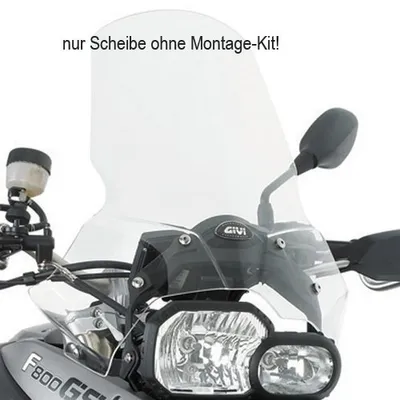 Produktbild von GIVI 333DT Windschild Transparent - Mit ABE