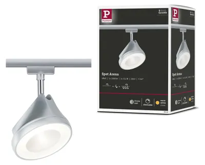 Immagine prodotto di Paulmann URail, faretti a binario LED, modello Arena, singolo faretto