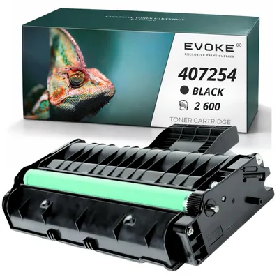 Immagine prodotto di Cartuccia compatibile Evoke per la stampante Ricoh SP201HE 407254, colore nero, resa di 2.600 pagine, compatibile con i modelli SP213, 200, 201, 204 e 210