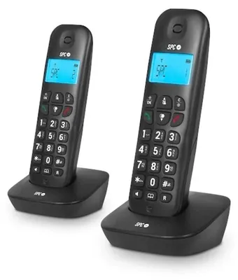 Imagen del producto de SPC 7302N Telefono DECT AIR PRO DUO Negro