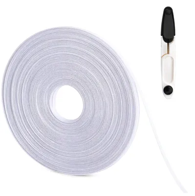 Korsettstäbe 6 mm, 45 m, weiß, Polyester, zum Einnahen