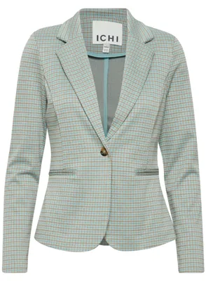 Productafbeelding van ICHI IHKATE dames blazer, korte blazer, jas met stretch en reverskraag, maat: XS