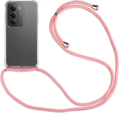 Produktbild von Handykett für Xiaomi Redmi 15 4G /5G (171 cm) Hülle mit Kordel Handyhülle mit Band in Rosa