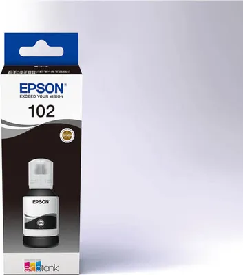Obrázek produktu pro Originální černý inkoust Epson 102 C13T03R140 7 500 stran