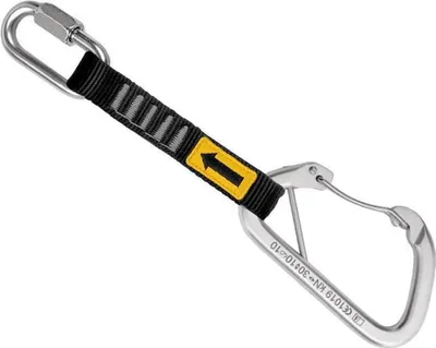Expressset Art Wall - 13 cm von Singing Rock; ein Kletterexpress mit einem Karabiner und einer stabilen Schlaufe.