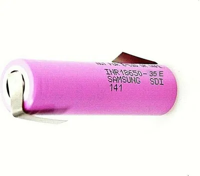 Produktbild von Samsung INR18650-35E 3,6V -3,7V 3500mAh 8,5 A Li-Ion Akku mit Lötfahne Z