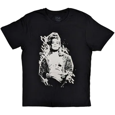 Produktbild von Pink Painty Black M T-Shirt