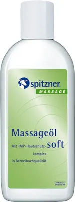 Produktbild von Spitzner Massageöl Soft 200 ml pflegendes Massage-Öl für empfindliche Haut mit IMP-Komplex