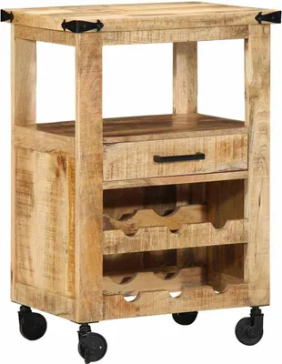 Immagine prodotto di Carrello da Cucina Marrone 55 x 40 x 80 cm