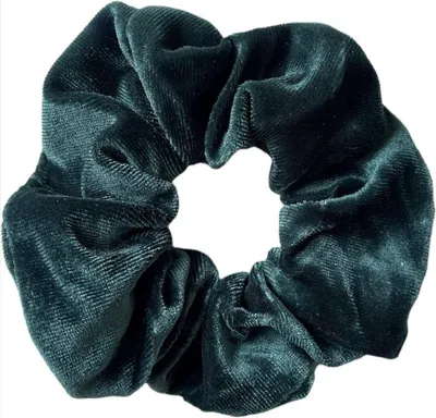 Produktbild von CHPN - Scrunchie - Samt Scrunchie - Haargummi - Türkis - Haarstyling - Haarschmuck - Wokkel - Accessoire - Froesel - Gummiband