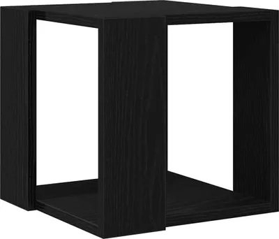 Produktbild von （Robust Möbel）Satztische/Couchtisch elegantes Design - Wohnzimmertisch - Schwarz Eichen-Optik 32x32x30cm Holzwerkstoff - Couchtische DEMöbel978289