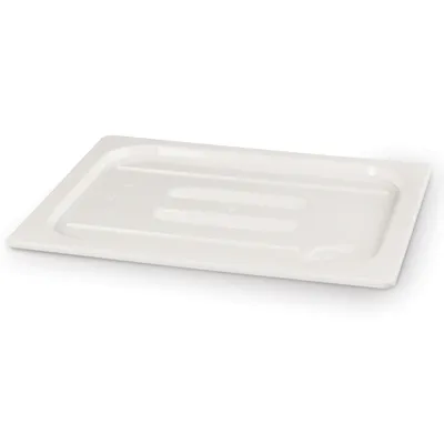 Produktbild von Deckel aus weißem Polycarbonat für GN 1/4 Behälter - Hendi 862988