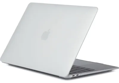 Produktbild von Mobigear Schutzhülle für MacBook Pro 13 Zoll (2016-2023), Hartschalenhülle, Weiß - Modell A1706 / A1708 / A1989 / A2159 / A2289 / A2251 / A2338