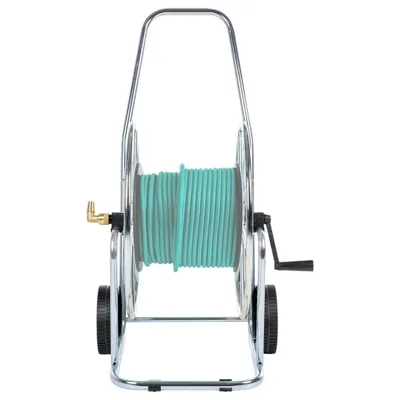 Produktbild von vidaXL Schlauchwagen für 80 m 3/4" Schlauch Stahl