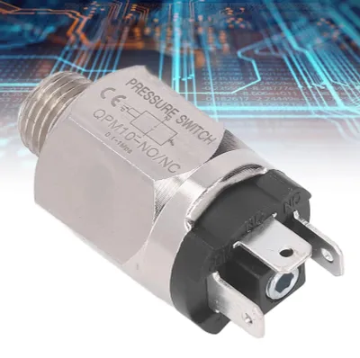 Membran-Druckschalter Edelstahl/Gummi 1/2 Zoll IP54 0,1–1,0 MPa