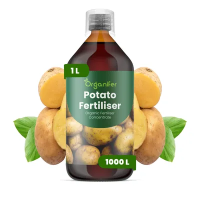 Zdjęcie produktu dla Zemiaky Nawóz Płynny 1 L – 3-4-3 NPK – Do Zemiaky – Podporuje Silny Wzrost i Bohatú Úrodu – Organifer