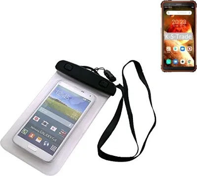 Produktbild von K-S-Trade Schutz Hülle Handy Hülle Kompatibel mit Blackview BV6600 Beach Bag wasserdicht 16cm x 10cm Schutzhülle Staub Sand Flachwasser Beachbag
