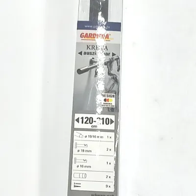 Produktbild von GARDINIA Gardinenstangen Set Kreta Zylinder Komplettstilgarnitur Modern