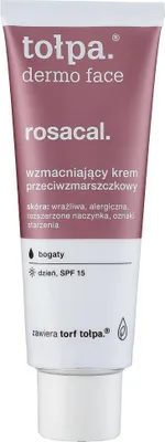 Immagine prodotto di Tołpa Dermo Face Rosacal Crema antirughe rinforzante da giorno SPF15, 40 ml