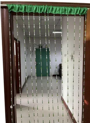 Obrázok produktu pre Zelená akrylová záclona 100 x 190 cm