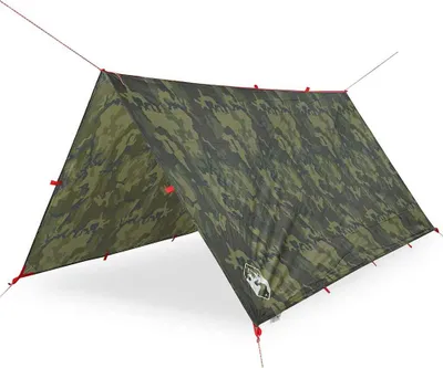 Produktbild von vidaXL Tarp Tarnmuster 366x306 cm Wasserdicht