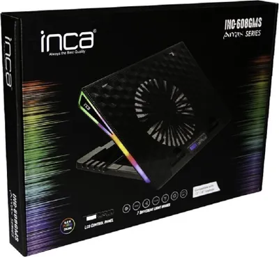 Immagine prodotto di INCA INC-608GMS INCA Notebook Kühler INC-608GMS  LCD-Bedienfeld, 13-18" retail