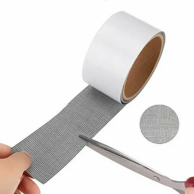 Produktbild von 2PCS Fliegengitter Fliegennetz Insektenschutz Netz Reparatur Patch Klebeband XXL