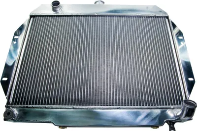 Produktbild von Kühler Aluminium V8 Chevy Motor Wasserkühler inkl. Getriebekühler Jeep CJ 76-86