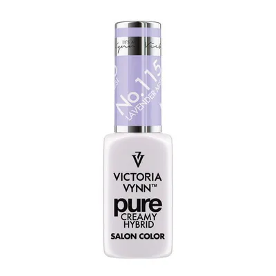 Produktbild von Victoria Vynn | Pure Creamy Hybrid 115 Lavender Mist - Lila - 8ml - Hybrid-nagellack - Creme-nagellack