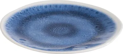 Produktbild von APS 84674 Teller BLUE OCEAN, Ø 21,5 cm, Höhe 2 cm, Melamin, blau/weiß
