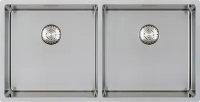 Produktbild von Caressi Spülbecken aus Edelstahl CAPP4040R10