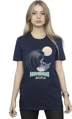 Produktbild von Disney - T-Shirt für Damen BI29789 (XL) (Marineblau)