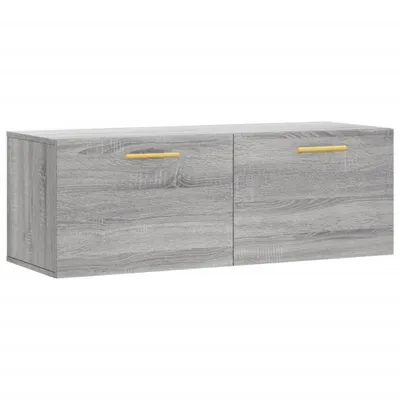 Zdjęcie produktu dla vidaXL Szafka ścienna Szara Sonoma 100x36,5x35 cm Materiał drewnopochodny