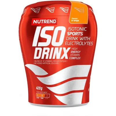 Imagen del producto de Nutrend IsoDrinx, 420g - sabor naranja